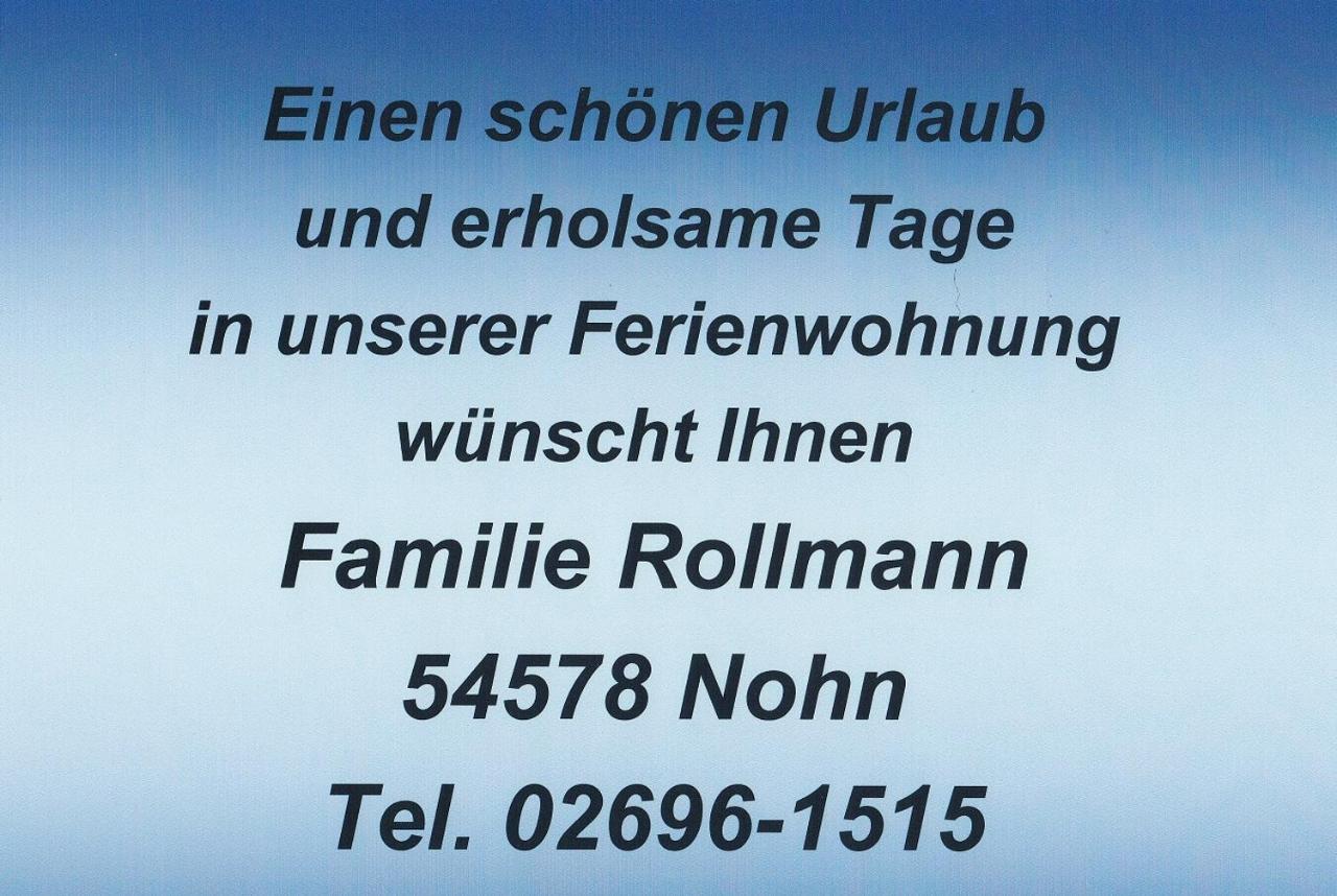 Ferienhaus - Vakantiehuis, Ferienwohnung, 100 Qm, Rollmann, 54578 Nohn, Eifel- Nuerburgring Nohn  Zewnętrze zdjęcie